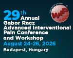 29th Annual Gabor Racz Advanced Interventional Pain Conference & Workshop