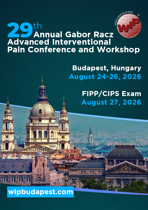 29th Annual Gabor Racz Advanced Interventional Pain Conference & Workshop