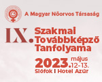 Magyar Nőorvos Társaság IX. Szakmai Továbbképző Tanfolyam