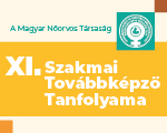 A Magyar Nőorvos Társaság XI. Szakmai Továbbképző Tanfolyama
