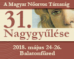 A Magyar Nőorvos Társaság 31. Nagygyűlése
